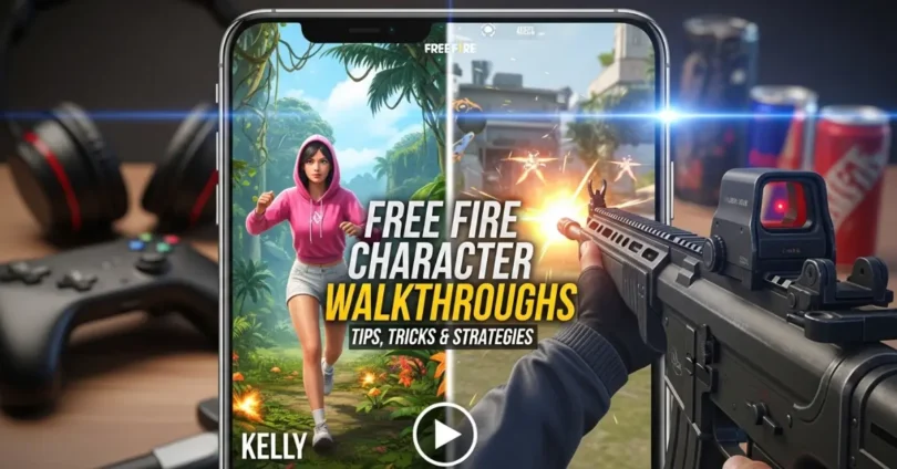 free fire character walkthroughs