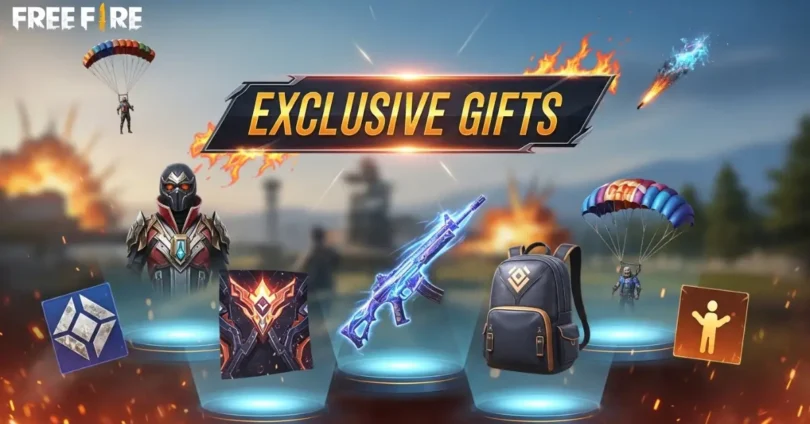 free fire exclusive gifts