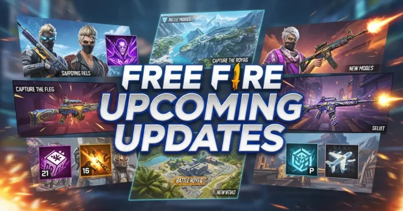 free fire upcoming updates